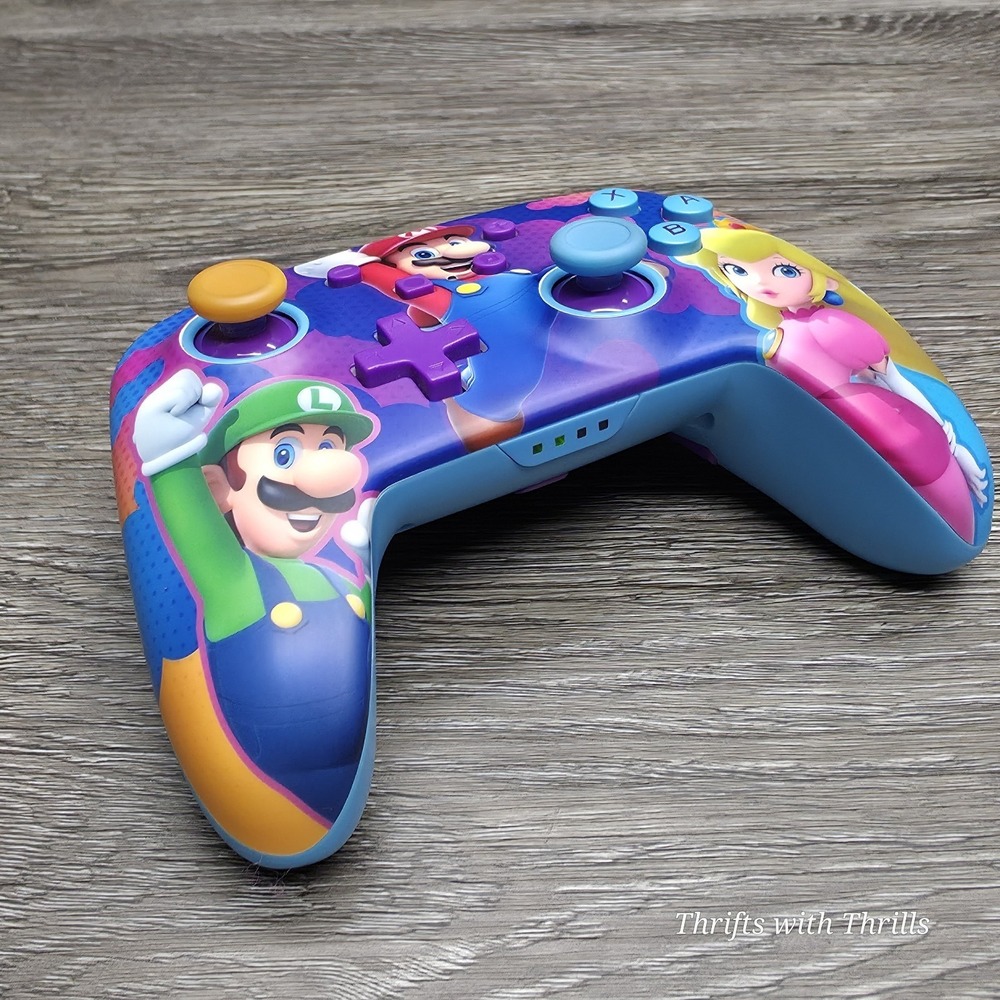 PowerA Enhanced Wireless Controller - Nintendo Switch 1 & 2 - Mario Color Splash - Picture 2 of 16
